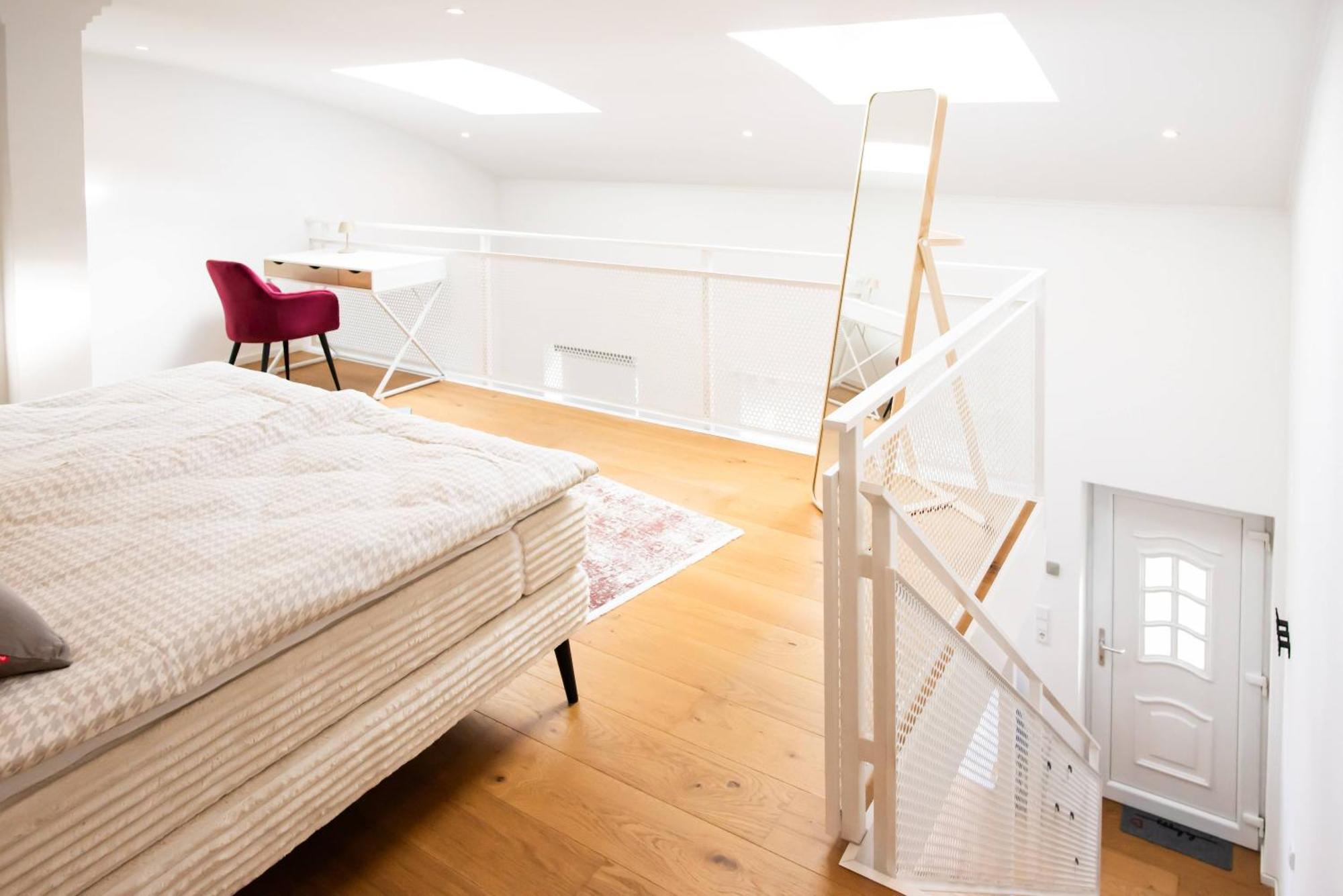 Loftartige Wohnung In Augsburg-Pfersee Luaran gambar